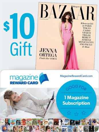 Harper's BAZAAR magazine is world-renowned as the arbiter of fashion and good taste. Every issue of Harper's BAZAAR speaks to the varied interests of the discerning contemporary woman who seeks the best for her home, career and lifestyle.