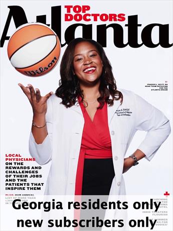 Atlanta keeps you current on the worlds of home, travel, entertainment, business and fashion. Each monthly issue includes tips on where to go and what to do in Atlanta -- the best of the city's arts, dining and entertainment offerings. 

Subscriptions limited to residents of Georgia. New subscribers only. One subscription per household.